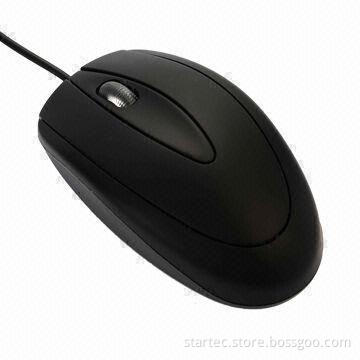 USB/PS2 Wired Optical Mouse, Suitable for Laptops and Computers